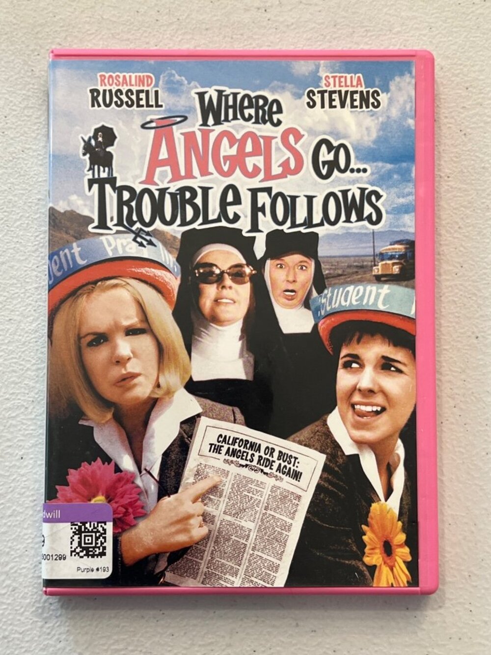 Where Angels Go Trouble Follows 2000 DVD Edition Comedy Film Pre-Owned